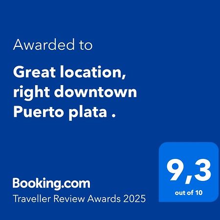 Great Location, Right Downtown Puerto Plata . Apartment Bagian luar foto